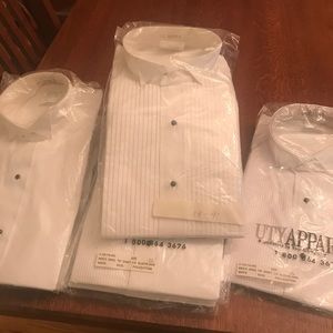 Tuxedo shirts - UTY - various sizes